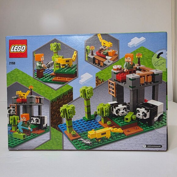 Retired LEGO 21158 Minecraft The Panda Nursery 204 pcs New & Factory Sealed - Picture 2 of 6